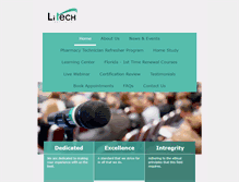 Tablet Screenshot of litechinstitute.com